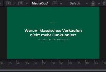 Der Betrachter mit einem fertigen Titel